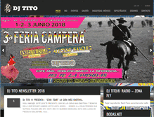 Tablet Screenshot of djtito.com.es